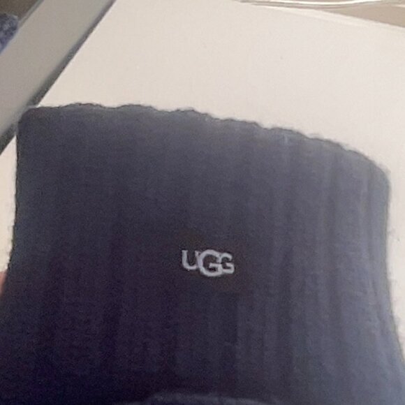 UGG Navy Blue Fingerless Gloves - Picture 5 of 8